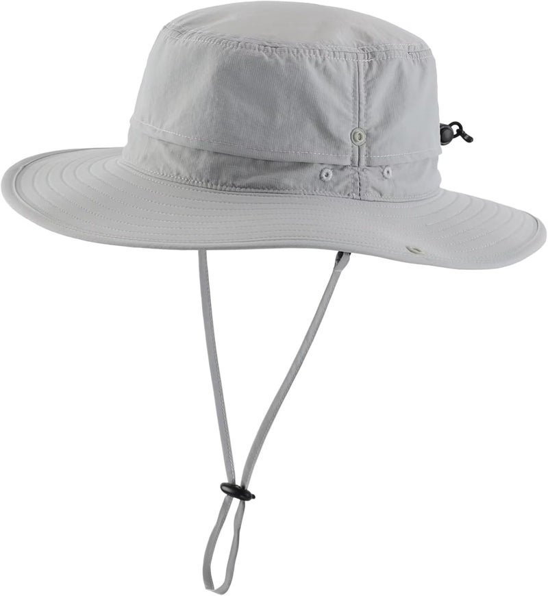 Connectyle Sun Hat for Men Women Outdoor UV Protection Safari Hat for Fishing Hiking Gardening Breathable Cowboy Hat UPF50 - Image 1